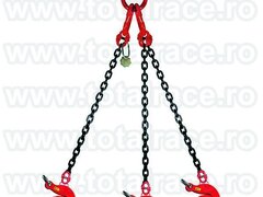 Sisteme de ridicat tuburi beton cu lanturi si clesti reglabili